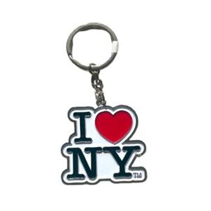 I Love NY Heart Keychain